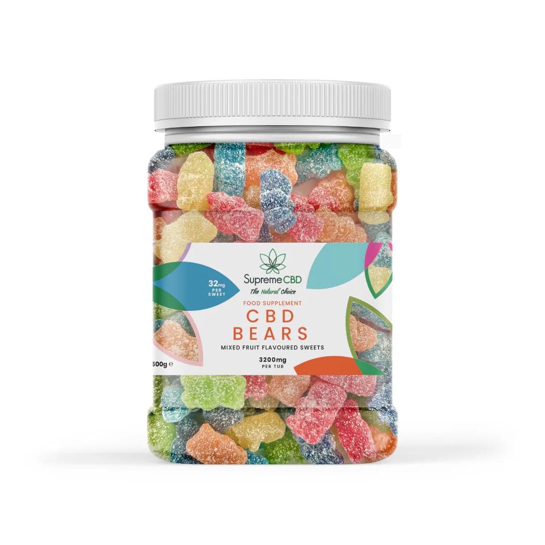 Supreme CBD Gummy Bears (3200mg)